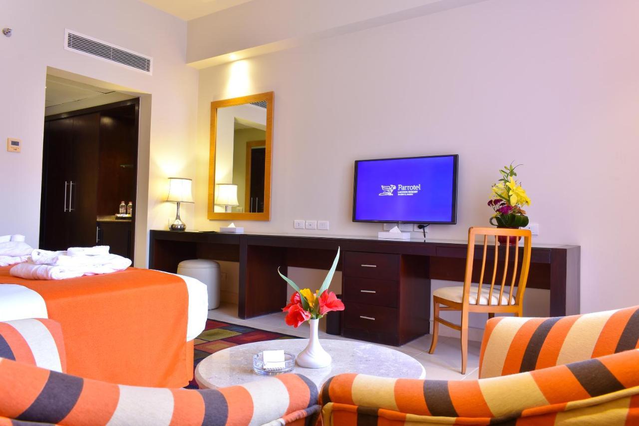 Parrotel Lagoon Waterpark Resort Sharm el-Sheikh Bagian luar foto